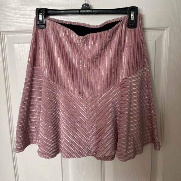 Free People Velvet Skirt - Picture 4 of 5